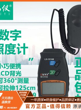 福仪FY1010B照度计测光仪高精度流明测试仪亮度计光度计照度测量