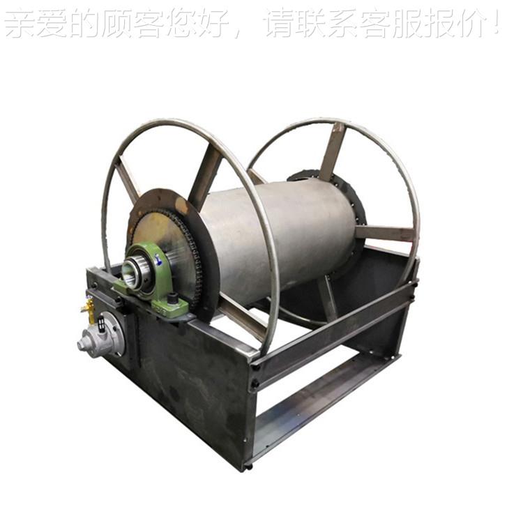 动力山不锈钢2寸卷盘电VXP动水通管高压卷管器气遥控液压下水道疏