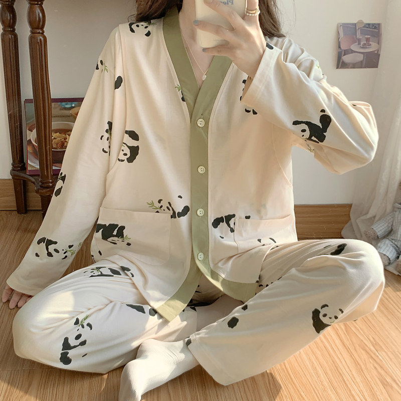 月子服夏季薄款产后纯棉产妇哺乳睡衣女款孕妇家居服春秋可外穿坐,孕妇装/孕产妇用品/营养,家居服套装,淘宝优惠券,粉丝福利购,淘宝优惠卷