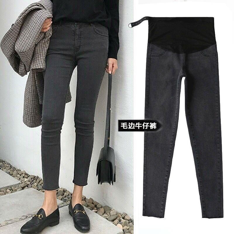 孕妇牛仔裤春秋薄款外穿弹力小脚九分裤春装显瘦大码打底裤铅笔裤,孕妇装/孕产妇用品/营养,孕妇打底裤,淘宝优惠券,粉丝福利购,淘宝优惠卷