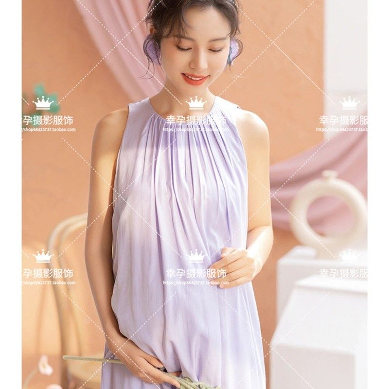 影楼新款孕妇拍照服装紫色甜美气质连衣裙孕妈大肚孕妇照摄影衣服,孕妇装/孕产妇用品/营养,影楼服装,淘宝优惠券,粉丝福利购,淘宝优惠卷