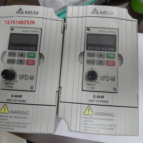 拆机台达变频器VFD004M21A,VFD004M21A  230V实物图拍摄