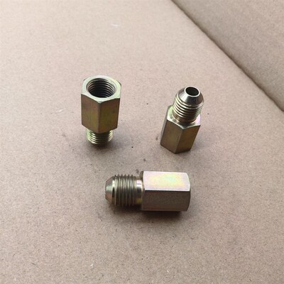 外丝M14*1.5D型-转内丝PT1/4液压铁接头外表镀锌0214