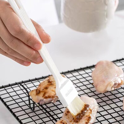 日本TIGERCROWN CakeLand白色毛刷面包烘焙工具刷油刷蛋液刷子