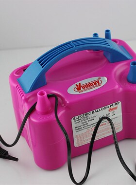 气球电动打气筒 双孔充气泵73005充气机 打气球工具气球充气