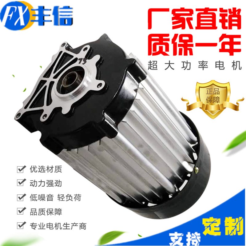 电动三 四轮电瓶车新能源大功率永磁直流无刷差速控制器 电机配件