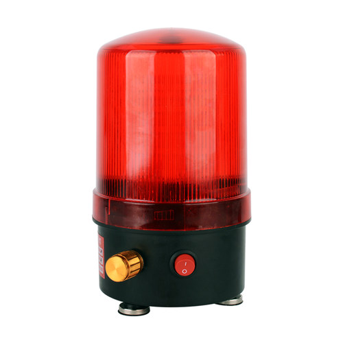 磁吸款LTD110o1J音量可调节开关可控旋转式声光警报器闪烁警示灯