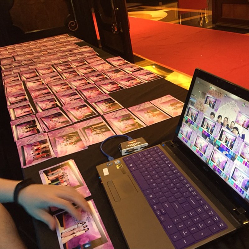 即影即有方形RC相纸高光绒面磨砂长条喷墨打印即拍即印7x7mm照片