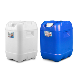 加厚升白色化工桶塑料水桶桶储水桶堆码桶方桶油桶涂料桶