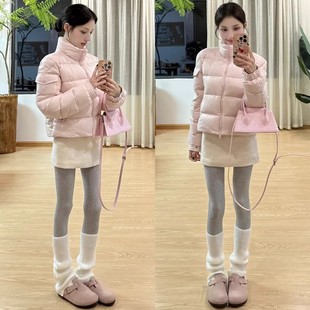 高腰显瘦毛呢半身裙 a字修身 羊羔毛绒包臀短裙女秋冬季 2025年新款