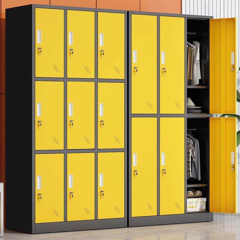 彩色更衣柜员工铁皮柜健身房换衣柜浴室美容院储物柜感应锁存包柜,商业/办公家具,办公储物柜,淘宝优惠券,粉丝福利购,淘宝优惠卷