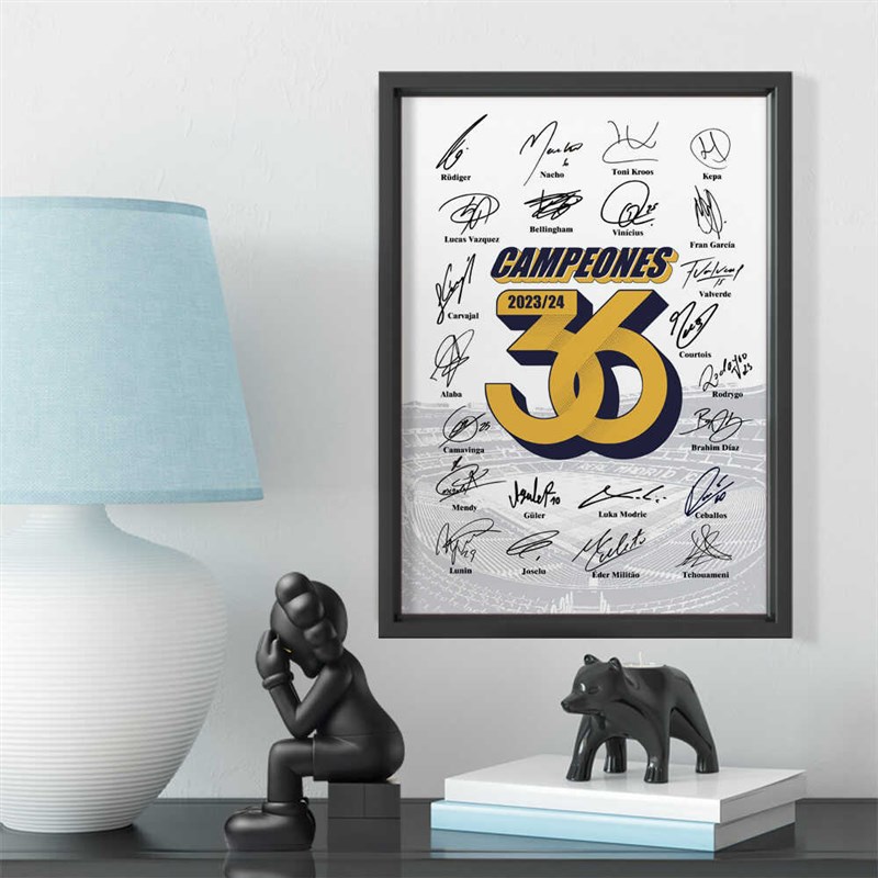 皇马何塞卢绝杀拜仁瞬间实木装饰相框照片墙桌摆挂框摆件酒吧壁画图片