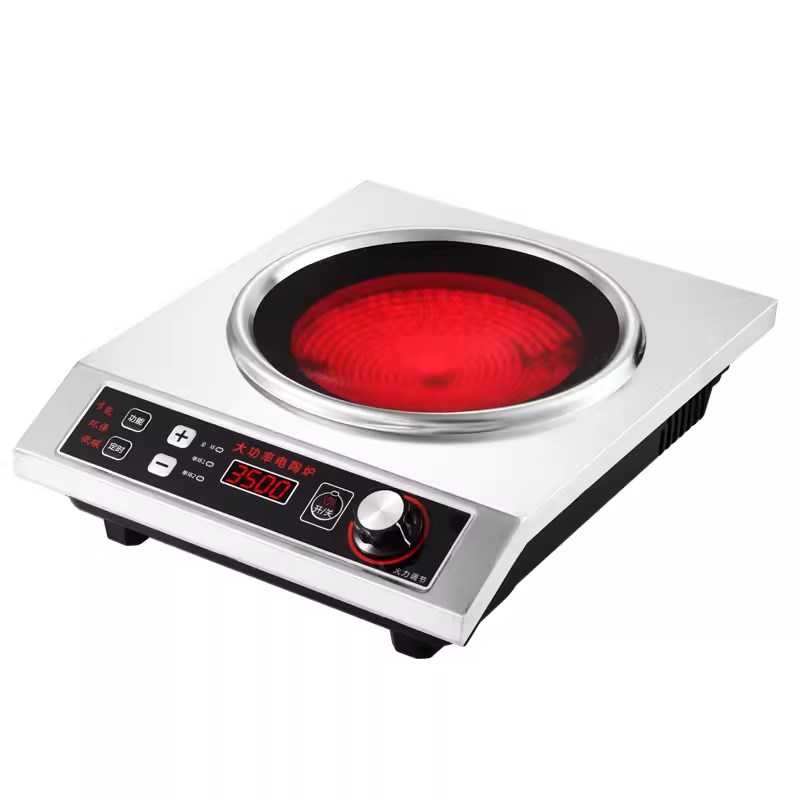 涵鸿凹面大功率电陶炉家用30W爆炒光波安利皇后锅台式猛火定时