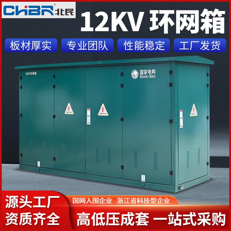 12KV高压开关环网柜HXGN15-12配电柜电缆分支箱成套开闭所充气柜