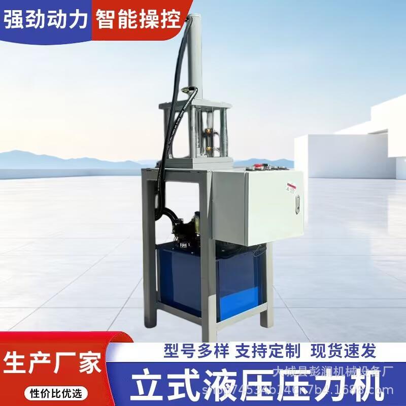 两柱四柱三板电动液压机1-60t小型油压机轴承茶叶饼气动压力机厂