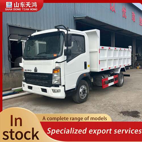 销售非洲中国重汽HOWO轻卡自卸车4X2小型自卸车渣土车厂家定制