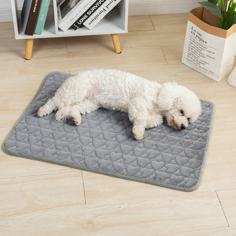 冬天宠物垫子狗窝地垫猫咪睡垫毛绒加厚猫窝狗围栏笼子隔凉保暖垫