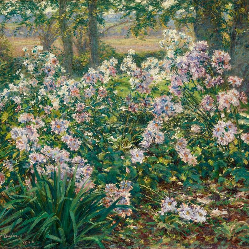 客厅装饰画欧式风景花卉书房卧室壁画玄关小众复古油画风格挂画图片