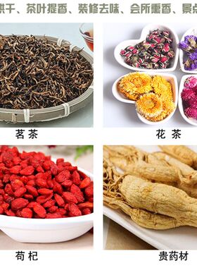 烤醒茶叶烘焙器提香机红花茶去甲醛异味药材食品去味薰香迷你低温