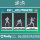 1.1 Unity Knife_MocapAnimPack 人物格斗小刀匕首动作动画