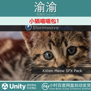 Unity Kitten Meow Pack 1 v1.0 小猫喵喵包1