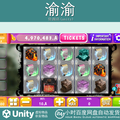 Unity Full Casino Game With Slots and Multiplayer 1.0.0