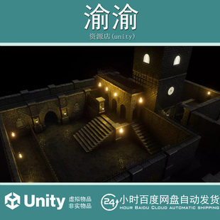 Unity Medieval Environment and Props 1.0 中世纪哥特式恐怖