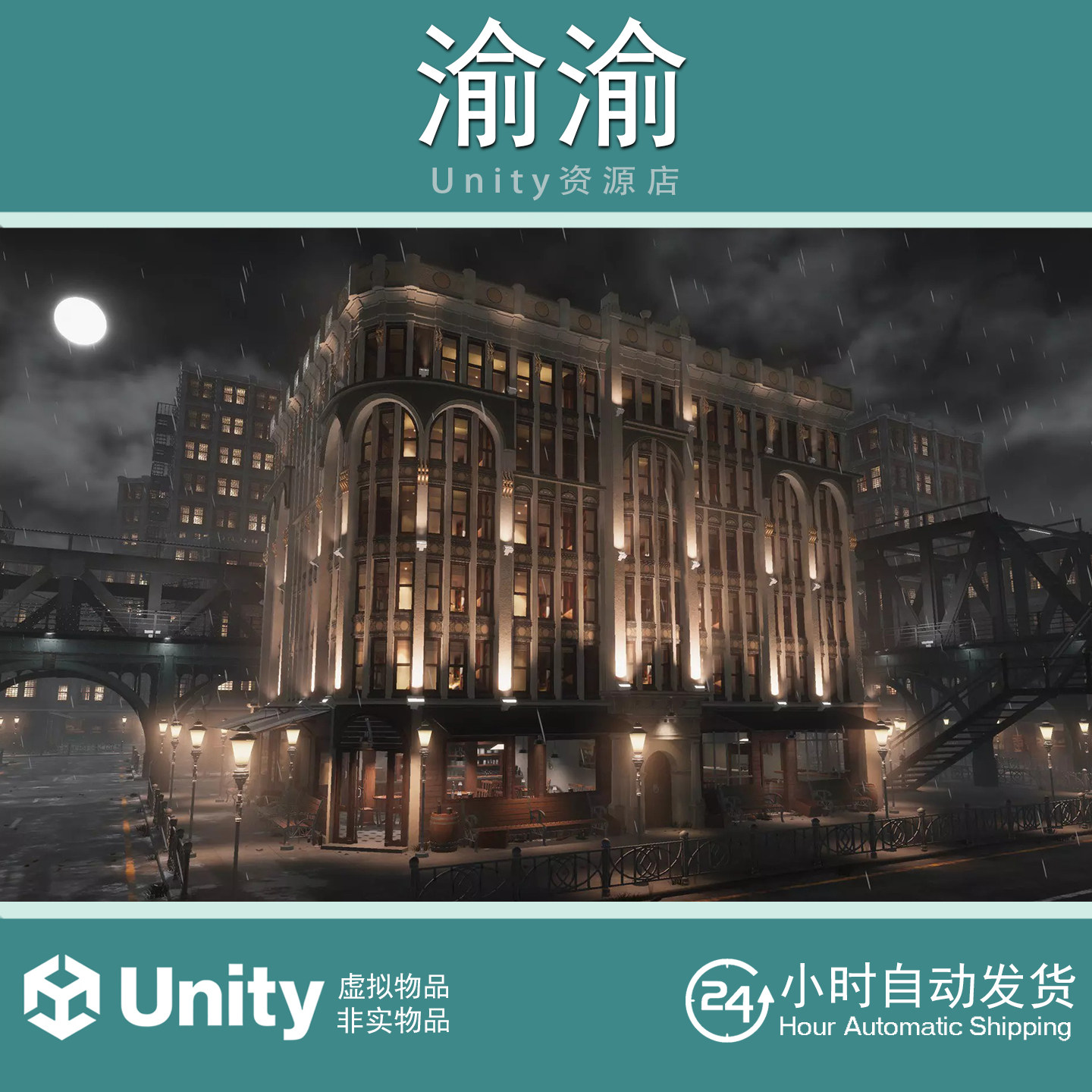 Unity 1900s Industrial Environment 1.0 20世纪初工业环境