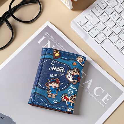 新款HelloKitty卡通印花三折钱包女学生可爱小巧便携多卡位零钱包