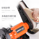 砂轮机 6寸8寸台式 抛光机 砂轮砂带机 砂带机木工打磨工具 磨刀机