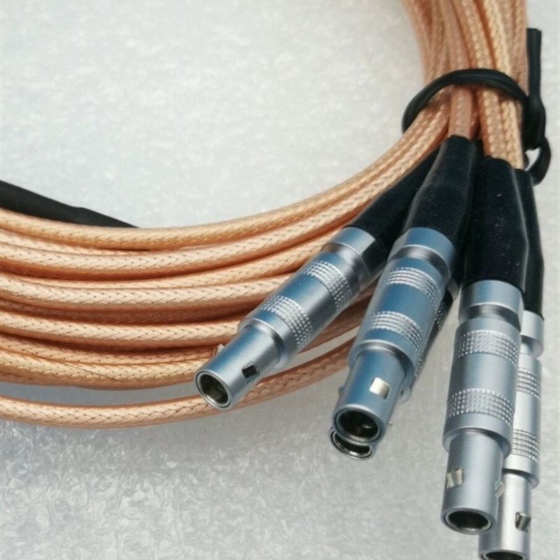 M7航空插头 C5插头  TFA.00.250 公头转 公头 2米