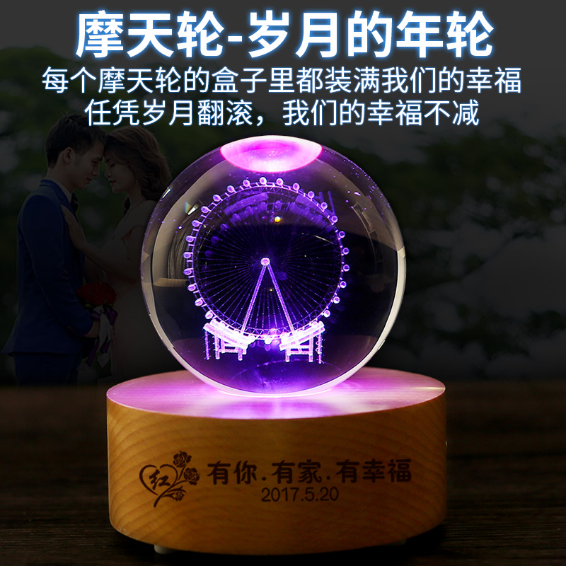 浪漫爱情送男友给男女朋友女生男生生日情侣创意礼物纪念实用感动