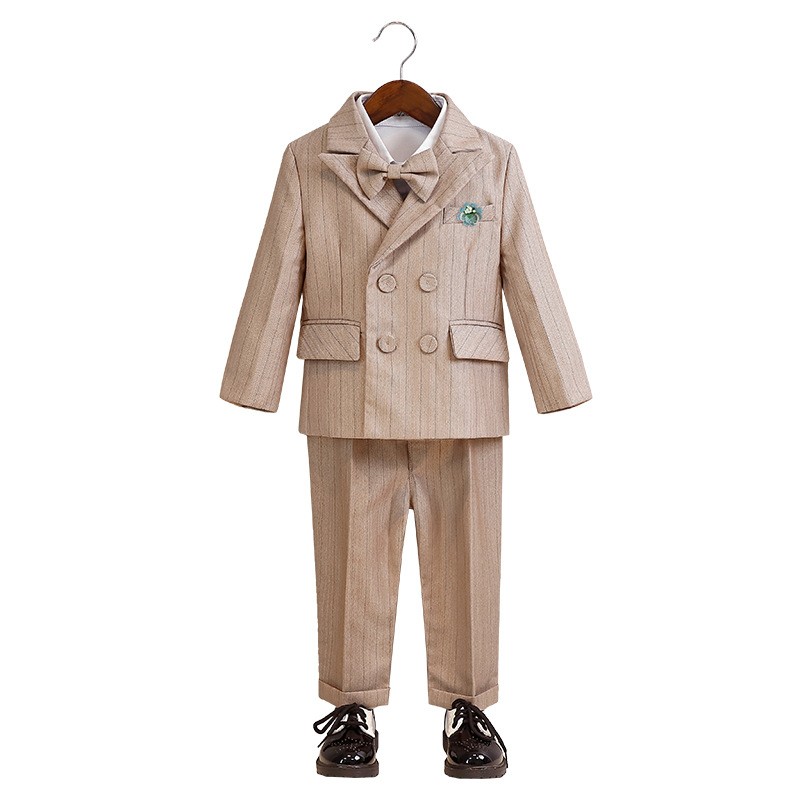 男童参加婚礼衣服儿童花童男孩礼服套装王子服装西装夏季正装西服