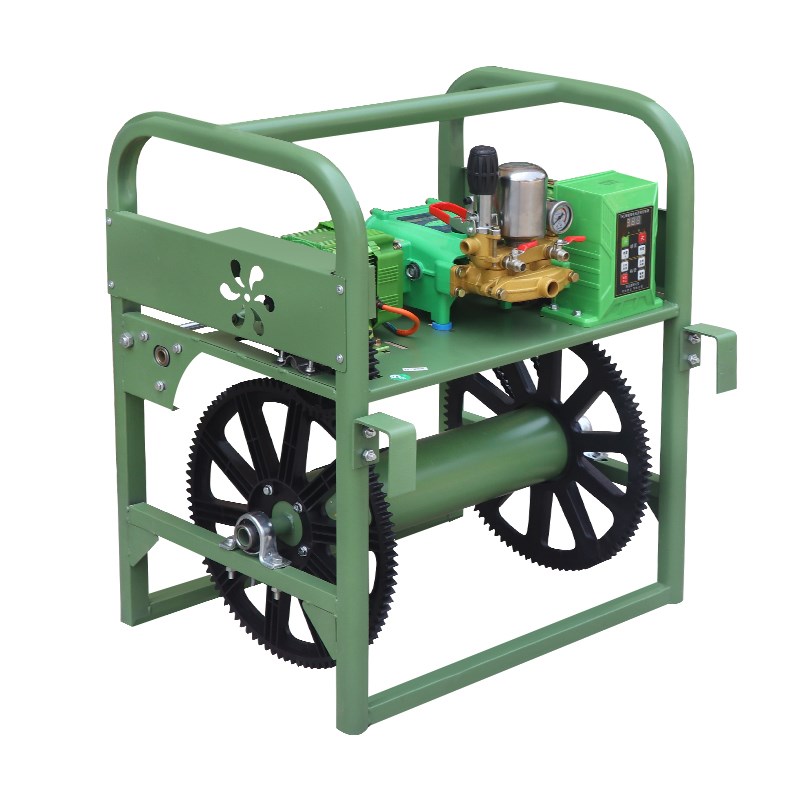 新款电动打药机高压农用48V72V220V全自动感应放管遥控智能打药机