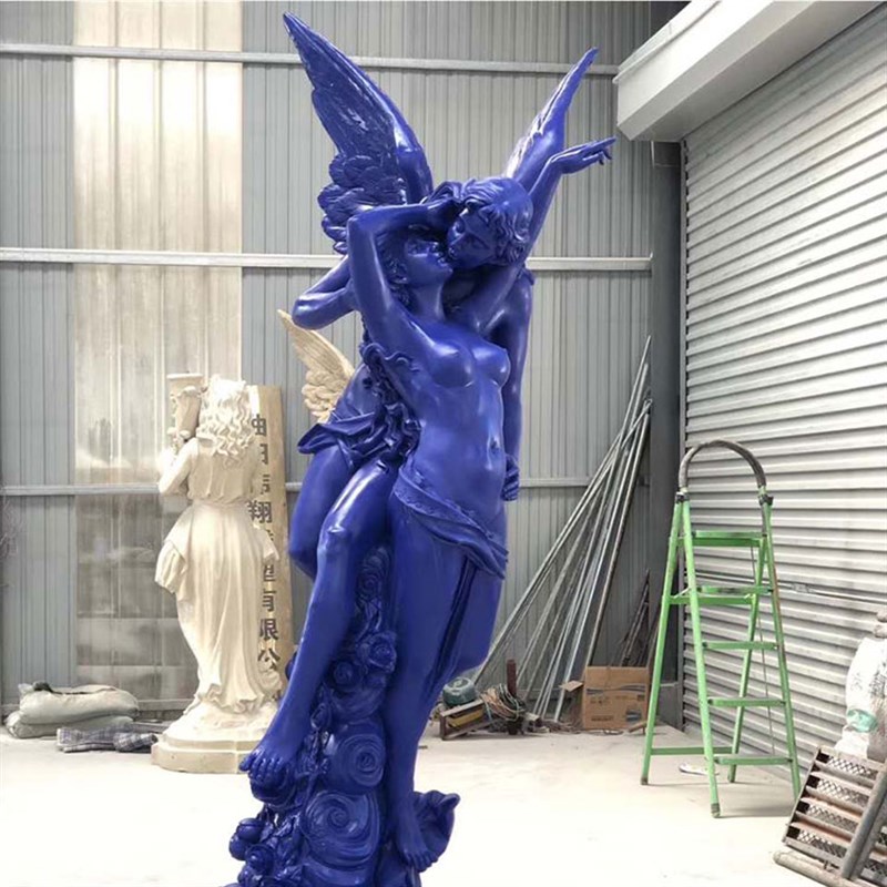 玻璃钢定制招财迎宾欧式爱雕像定制婚礼西方神人物雕塑订天使摆件