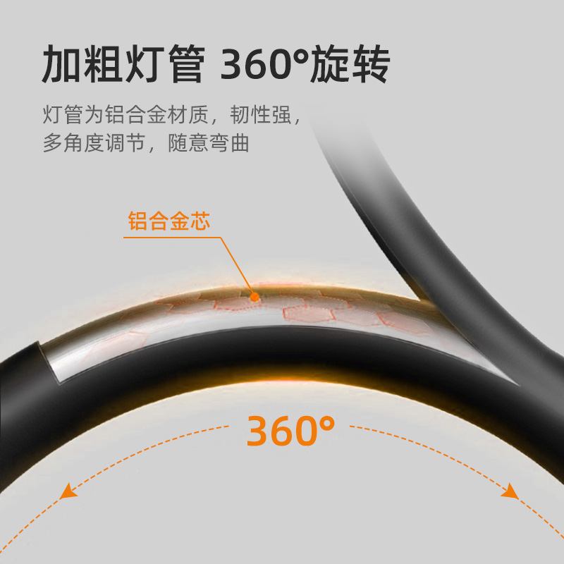 鱼缸射灯变焦灯南美造景原生缸雷龙射灯小型灯水草灯led照明