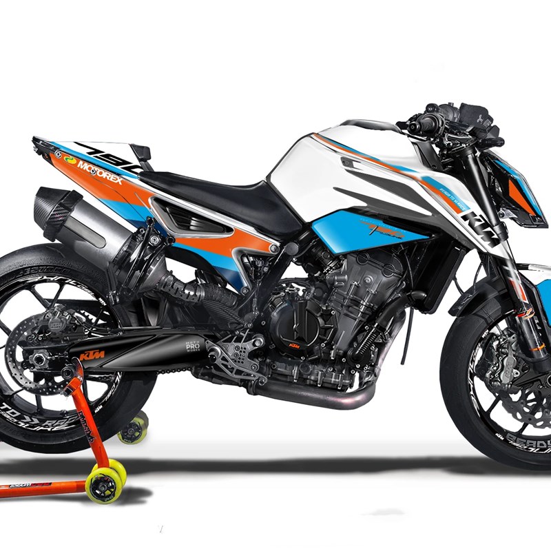KTM 杜克 duke 790 890 贴纸贴花版画全车贴拉花贴膜个性改装防水