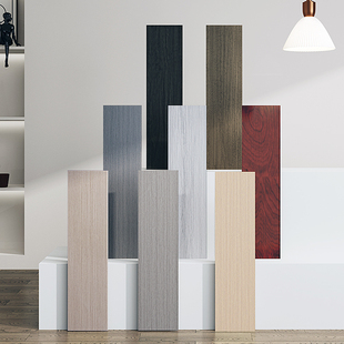 自粘踢脚线墙贴瓷砖波导线装 饰贴纸防水腰线地脚线边框墙角线墙贴