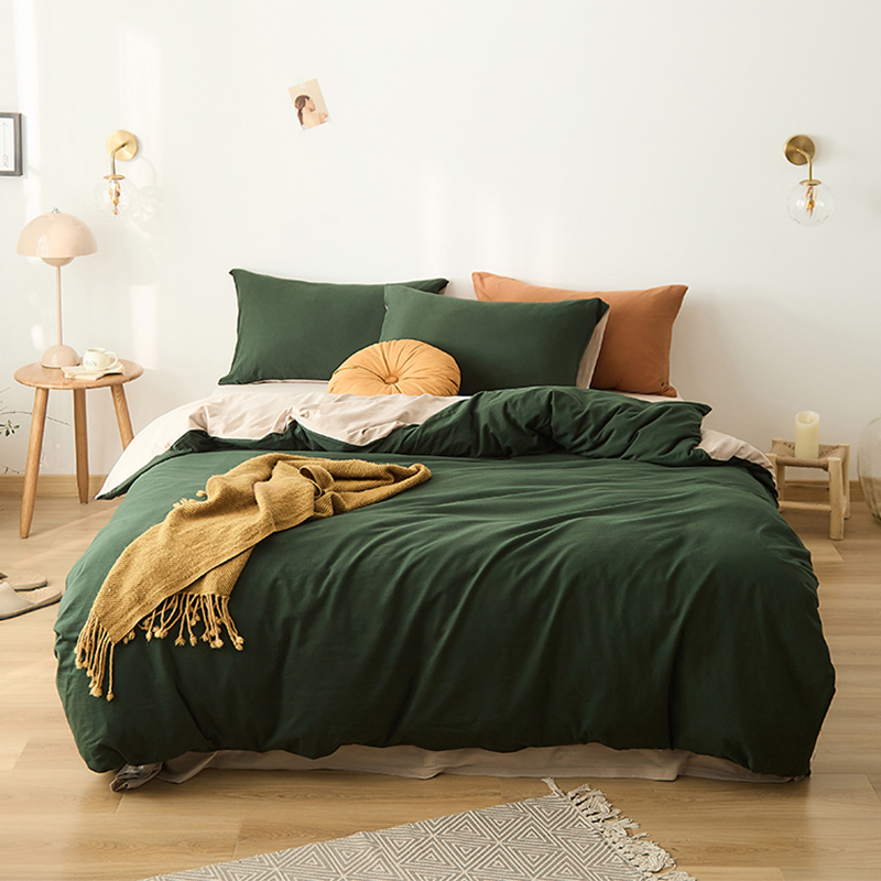 裸睡A类全棉针织棉四件套天竺棉新疆长绒棉南通纯棉宿舍床单床笠