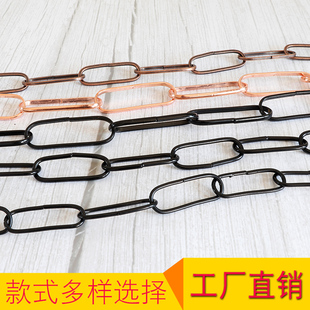 包邮金属服装店S勾挂衣铁链 展示链子 挂衣服链条 挂钩 吊环 铁圈