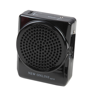 新在线 N74小扩音器教师专用蜜蜂教学随身耳麦话筒线导游喇叭户外