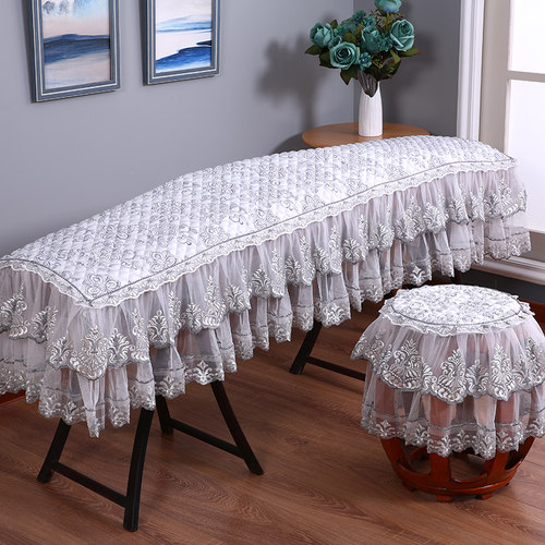 古筝罩防尘盖布加厚简约绣花加丝防滑古筝套古筝琴披罩通用古筝罩