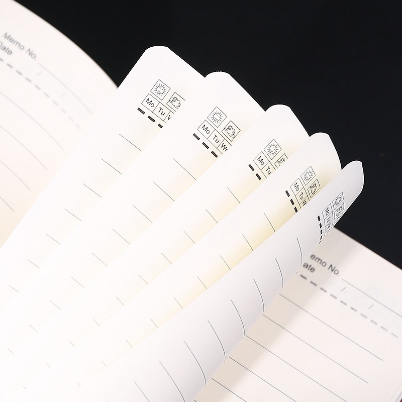 申士A5商务办公皮面笔记本子加厚会议记录B5记事本可定制LOGO文具