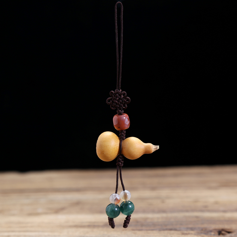 手捻小葫芦挂件车钥匙扣包包挂件手工编个性挂饰DIY配饰手机挂件