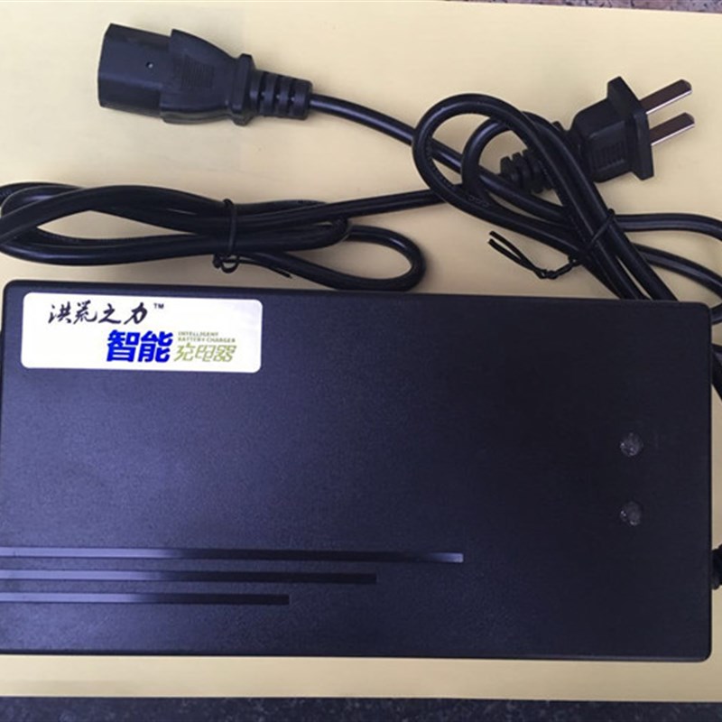 小鸟电动车适用充电器36V48V60V64V72V80V96V小鸟三横插口充电器