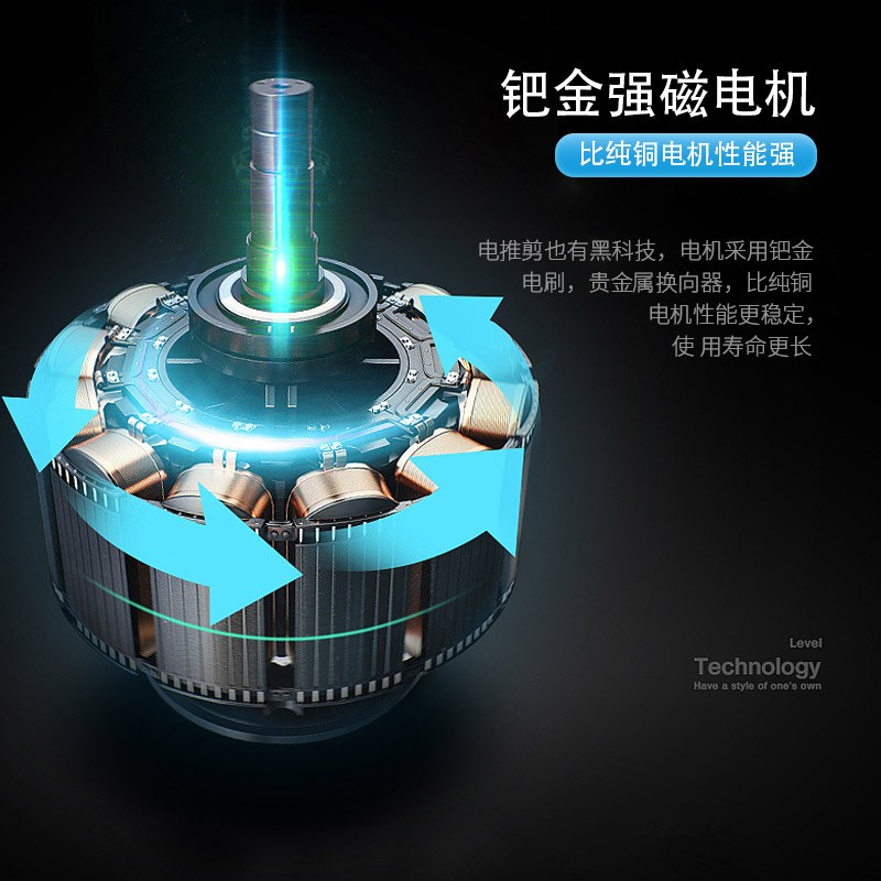 理发器电推剪专业发廊成人电动剃头刀推子剪发工具店专用比特美P3