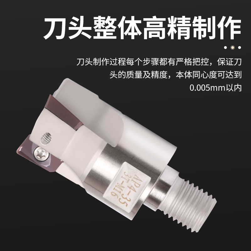 可换锁牙式螺纹刀头300R/400R数控钨钢抗震刀杆配1135/1604刀片