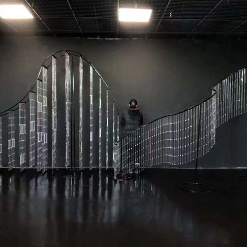 新款婚礼舞台道具亚克力水晶路引摆件地球珠吊顶路引婚礼堂道具