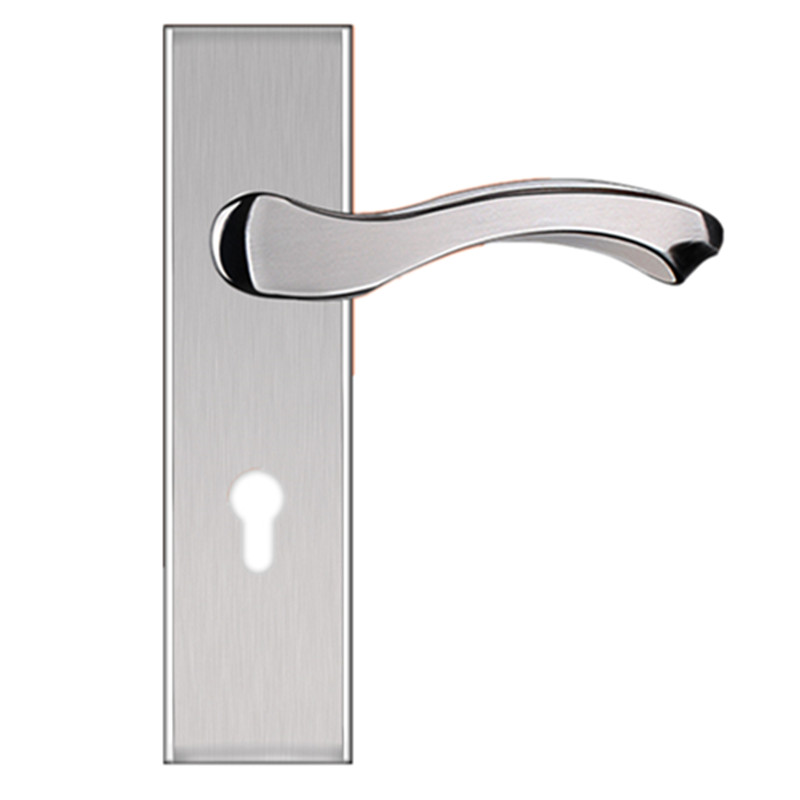 卧室门锁通用型锁体5845消声静音不锈钢180mm实木门房间锁具配件