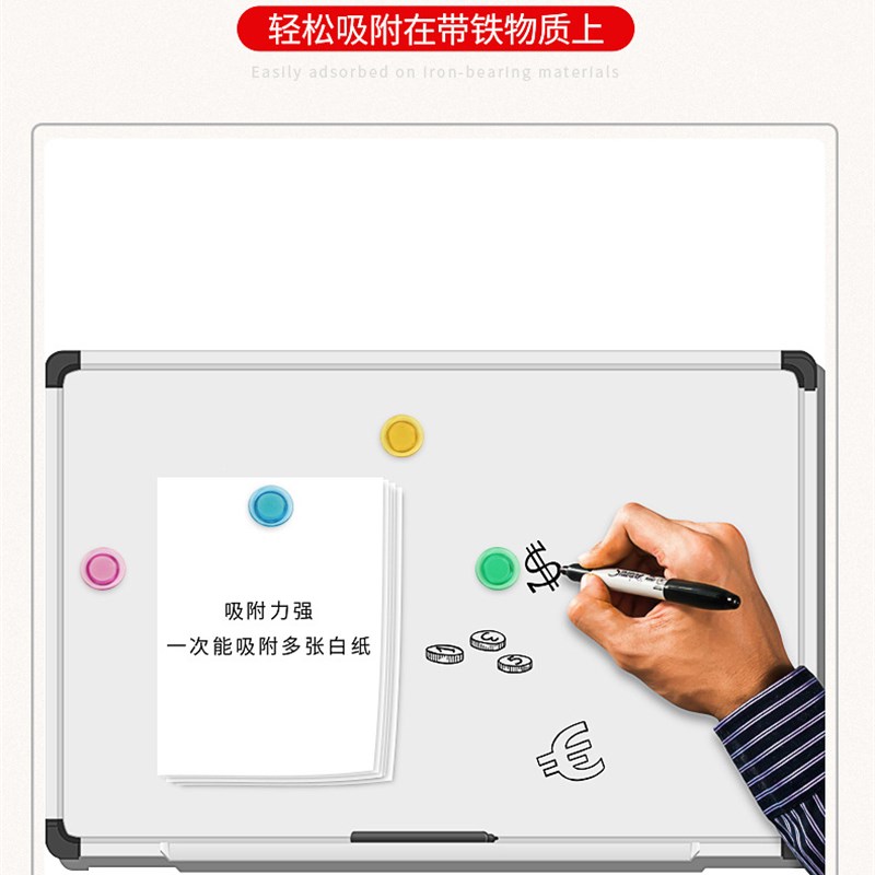 玻璃白板磁铁片强磁圆形磁珠磁扣强力磁钉大号磁粒磁磁吸